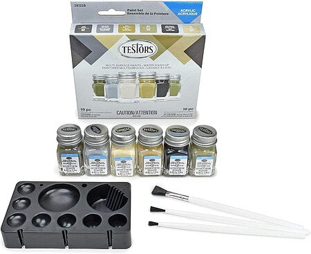 Testors Camouflage Paint Set   (TES281228)