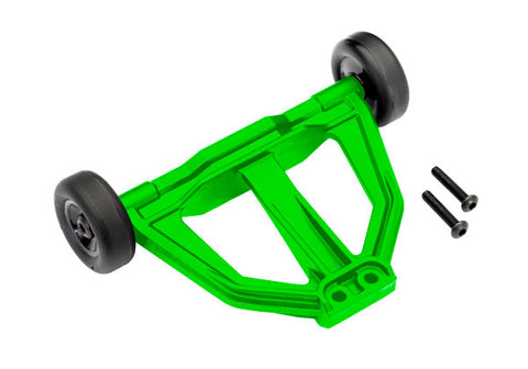 Traxxas  Wheelie bar, green (assembled)   (TRA10776-Grn)