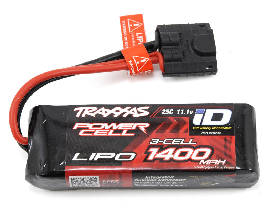 Traxxas 3S "Power Cell" 25C LiPo Battery w/iD Traxxas Connector (11.1V/1400mAh)   (TRA2823X)