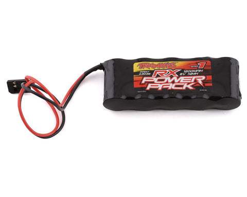 Traxxas 5-Cell Flat Receiver NiMH Battery Pack (6.0V/1100mAh)     (TRA3036)