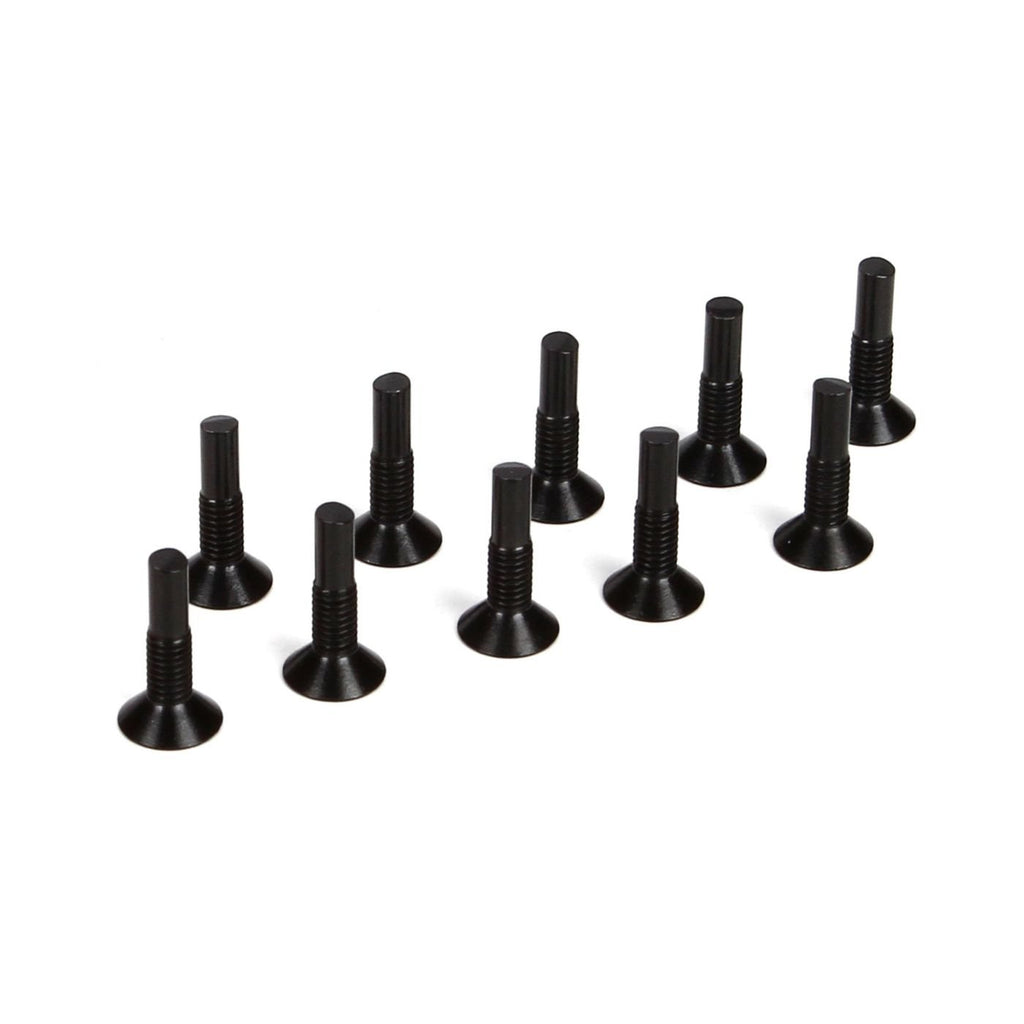 Vaterra M3 x 12mm Flat Head Hinge Pin Screw (10)  (VTR235224)