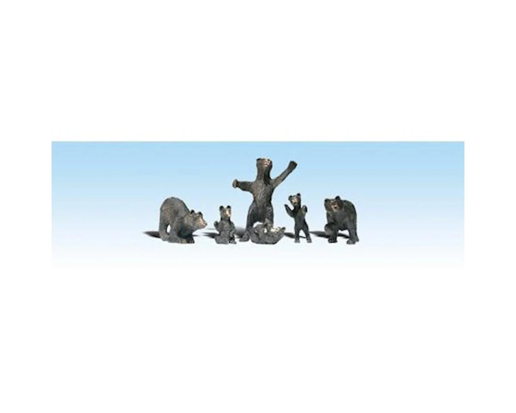 Woodland Scenics N Black Bears    (WOOA2186)