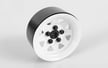 RC4WD 5 Lug Wagon 1.9" Steel Stamped Beadlock Wheels (White) (4)   (RC4W0127)