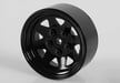 RC4WD 5 Lug Wagon 1.9" Steel Stamped Beadlock Wheels (Black)  (RC4ZW0129)