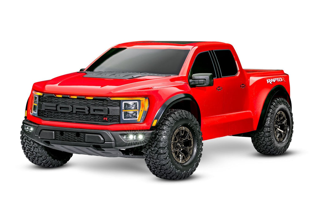 Traxxas Ford Raptor R: 4X4 VXL 1/10 Scale 4X4 Brushless Replica Truck (TRA101076-4)