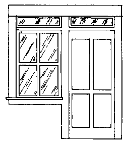 Entry Doors -- With Window pkg (120-2403)
