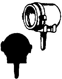 Cal Scale Steam Loco Headlight (Brass Castings)  (190-207)