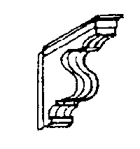 Walthers Brackets Victorian O Scale (300-3530)