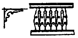 Ornamental Wood Porch Rail & Bracket (300-5034)