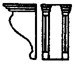 Ornamental Wood Porch Rail & Bracket (300-5074)