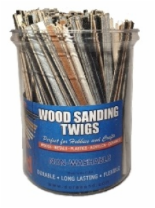 Dura Sand Wooden Sanding Twigs  (35002)