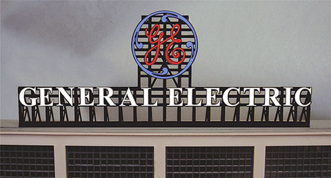 General Electric Animated Neon Billboard (502-2781)