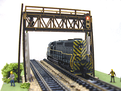 N-Double Track Signal Bridge Kit N SCALE (554-102)