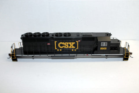 Body Shell - CSX #8905 ( Black ) ( HO SD40-2 )   (6090X-00A01-CSX)
