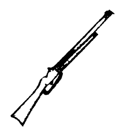 Scale Structures Winchester Rifle  (650-2228)