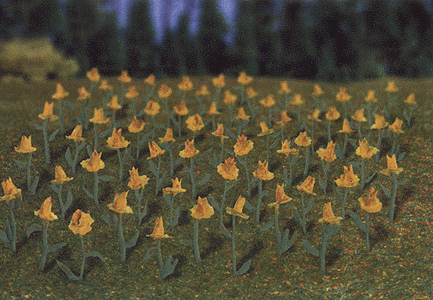 HO Flowers-Daffodils - Yellow (770-5123)