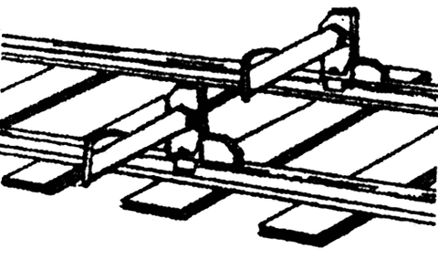 Hayes Wheel Stop pkg(4)  (81-5803)