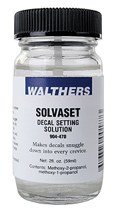 Walthers Solvaset Decal Setting Solvent  (904-470)