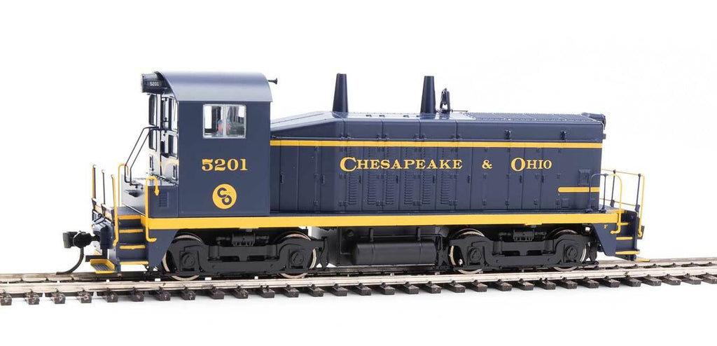 Walthers HO EMD NW2 Phase V DCC Ready Chesapeake & Ohio C&O #5201  (910-10613)