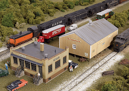 Yard Office & Shed  N Scale (933-3822)