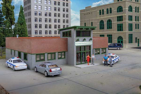 Walthers Modern Police Station  (933-4201)