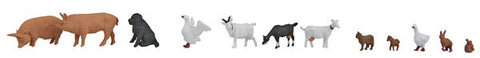 Walthers Farmhouse Animals      (949-6029)