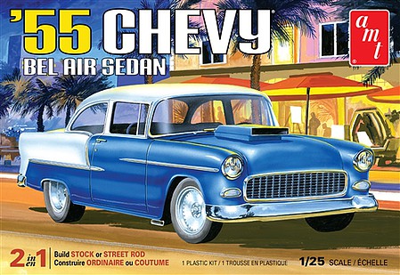 AMT 1/25 1955 Chevy Bel Air Sedan (AMT1119)