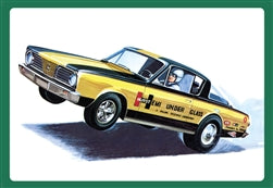 AMT 1966 Plymouth Barracuda "Hemi Under Glass" 1:25 Scale  (AMT1153)