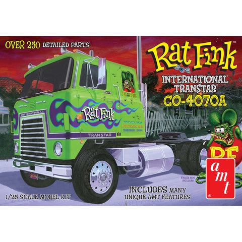 AMT IH Transtar CO-4070A Semi Tractor Hauler, Rat Fink  (AMT1291)