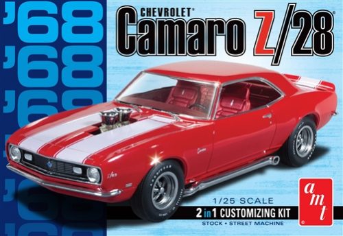 AMT 1968 CAMARO Z/28 1:25 SCALE MODEL KIT  (AMT868)