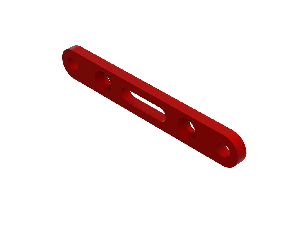 Arrma ALUMINUM FF SUSPENSION MOUNT (RED) (ARA320589)