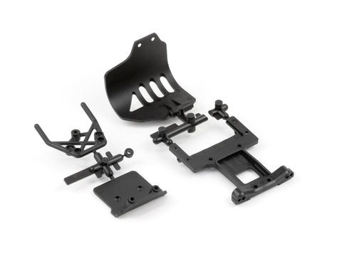 Arrma FRONT BUMPER/REAR CHASSIS PLATE (AR320004)