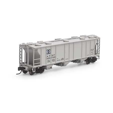 Athearn N PS-2 2893 3-Bay Covered Hopper, SF #300739  (ATH28328)