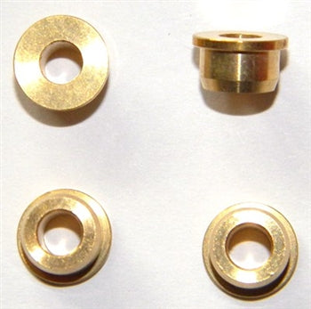 Brass Insert for Aluminum Hub Wheels - 4mm axle (AWB04)