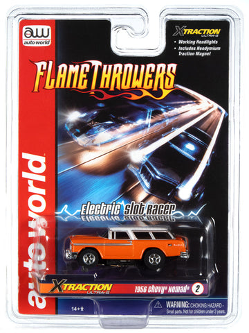 Auto World HO X-Traction Flamethrower Slot Car Asst Series #33 (AWD366)