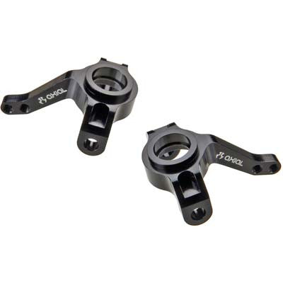 Axial Aluminum Knuckle Black (2) (AX30496)