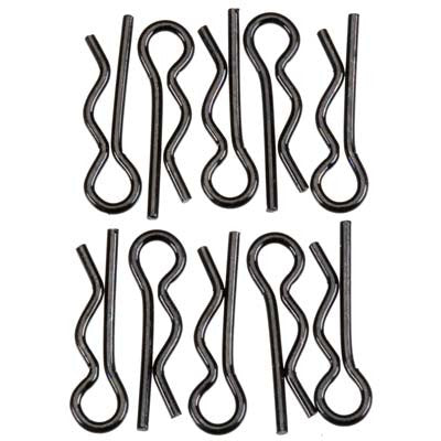 Axial Body Clip 6mm Black (10) (AXA1059)