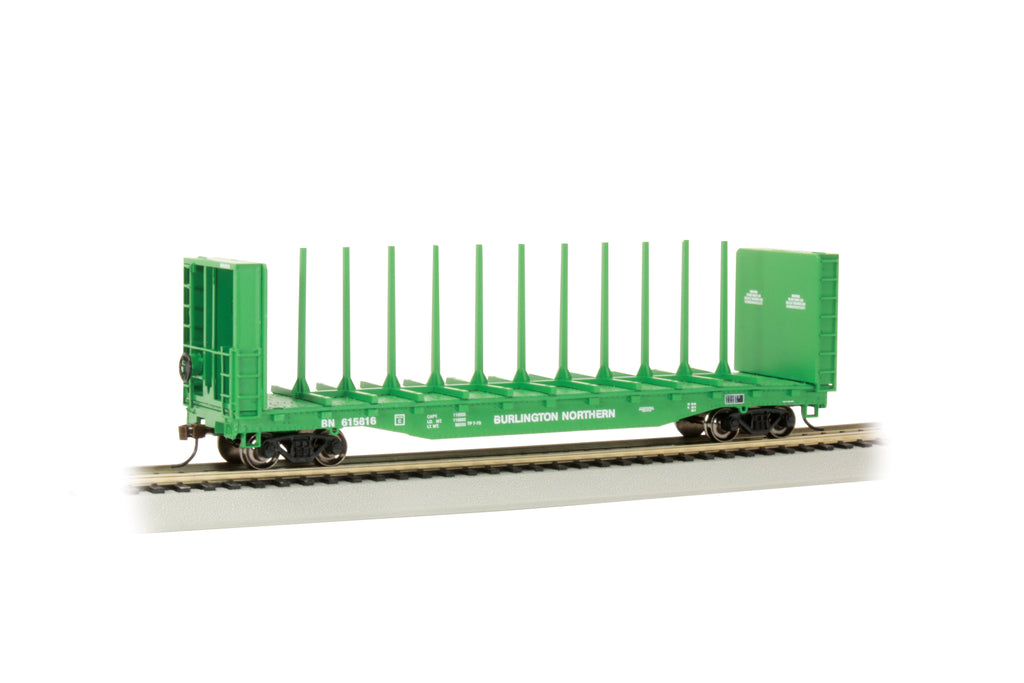 Bachmann HO 52' FLATCAR - BURLINGTON NORTHERN #615816 (BAC12903)