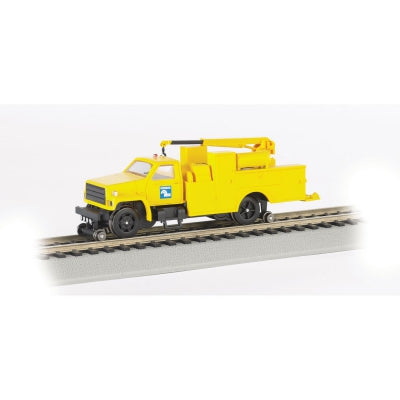 HO Hi-Rail Truck w/DCC & Crane (BAC16903)