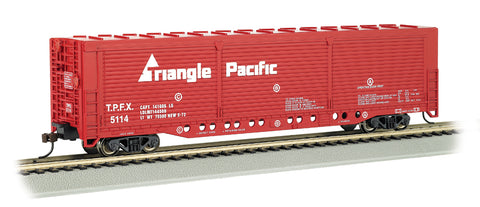 Bachmann TRIANGLE PACIFIC - EVANS ALL-DOOR BOX CAR (HO SCALE)  (BAC18138)