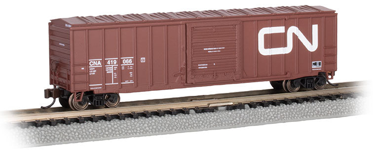 Bachmann N Scale Sliding Door Box Car CANADIN NATIONAL  (BAC19663)