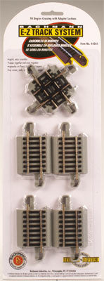 Bachmann 90 Degree Crossing Nickel Silver E-Z HO    (BAC44541)