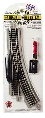 Bachmann Remote Switch Left-Hand Nickel Silver E-Z HO (BAC44561)