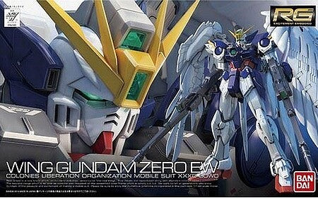 BANDAI 1/144 Gundam Real Grade Series- #017 XXXG-OOWO Wing Gundam Zero EW (BAN5061602)