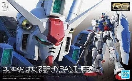 BANDAI 1/144 Gundam Real Grade Series- #012 Gundam GP01 Zephyranthes (BAN5061824)