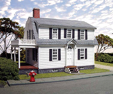 Oxford House - Laser Art HO SCALE (BRA617)