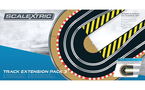 Hornby American Scalextric Track Extension Pack 3 (C8512)