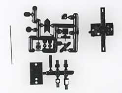 Caboose HO High Level Switch Stand w/Targets, Rigid (CAB103R)