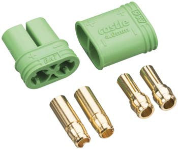 Caster Creations 4mm Polarized Bullet Connector (CSEG0065)