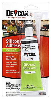 Clear Silicone Adhesive 1.76oz. Tube (DEV12045)